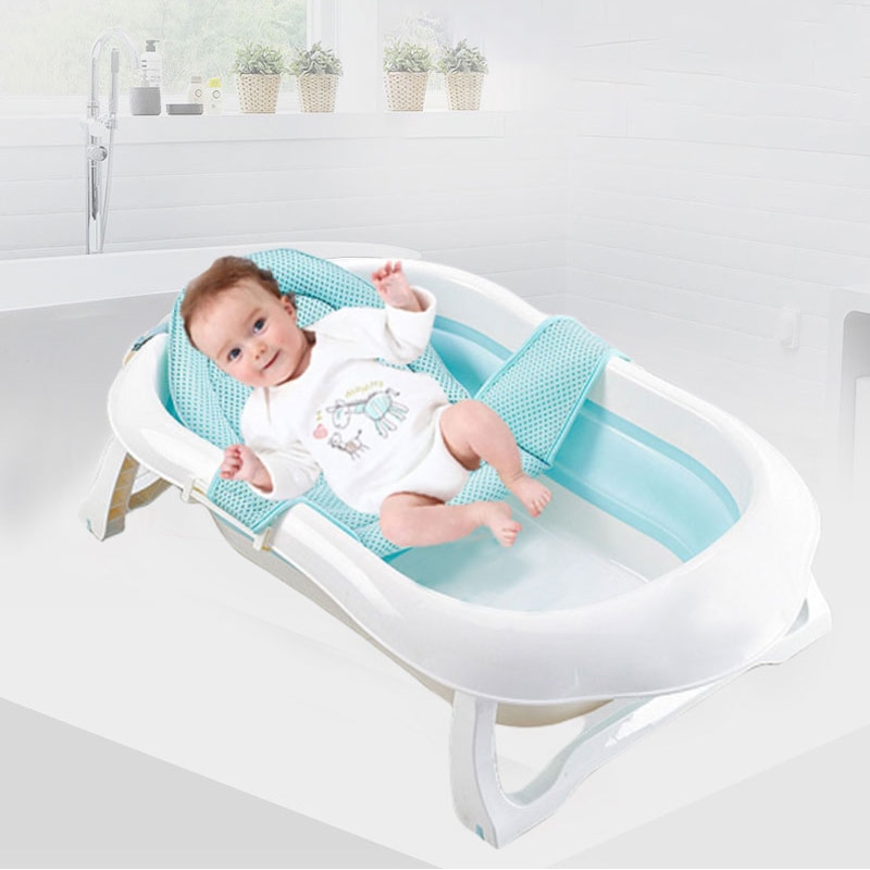 Newborn Baby Bath Tub Foldable Container